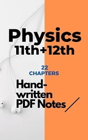 Read more about the article Download Best Physics Handwritten Notes for JEE/NEET 2021-22