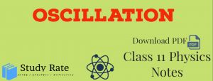 Read more about the article Oscillations Class 11 Notes Physics Notes – Download PDF for JEE/NEET