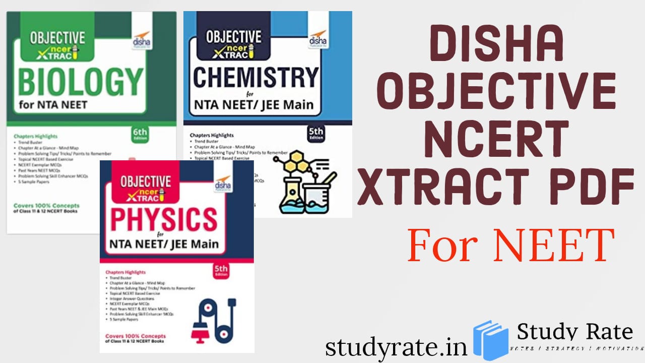 You are currently viewing Download Disha NCERT Xtract of PCB for NEET: Latest Editions