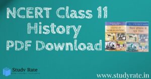 Read more about the article Class 11 NCERT of History Book PDF Download – English and Hindi Medium