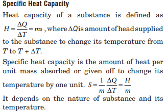 Class 11 Physics Case Study Questions Chapter 11 Thermal Properties of Matter