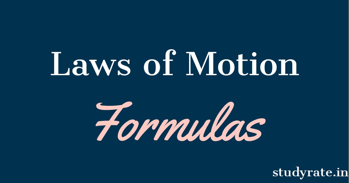 Read more about the article Laws of Motion: All formulas Class 11 Physics for JEE/NEET PDF