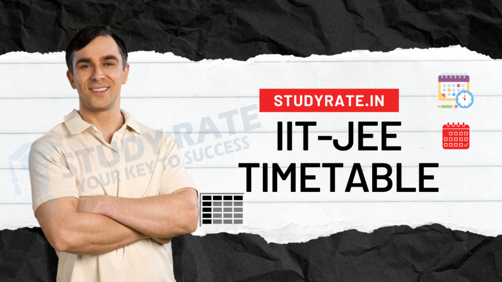 Best Timetable for IIT-JEE Aspirants